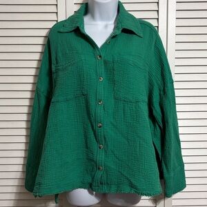 EUC We The Free Cardiff Cotton Button Up